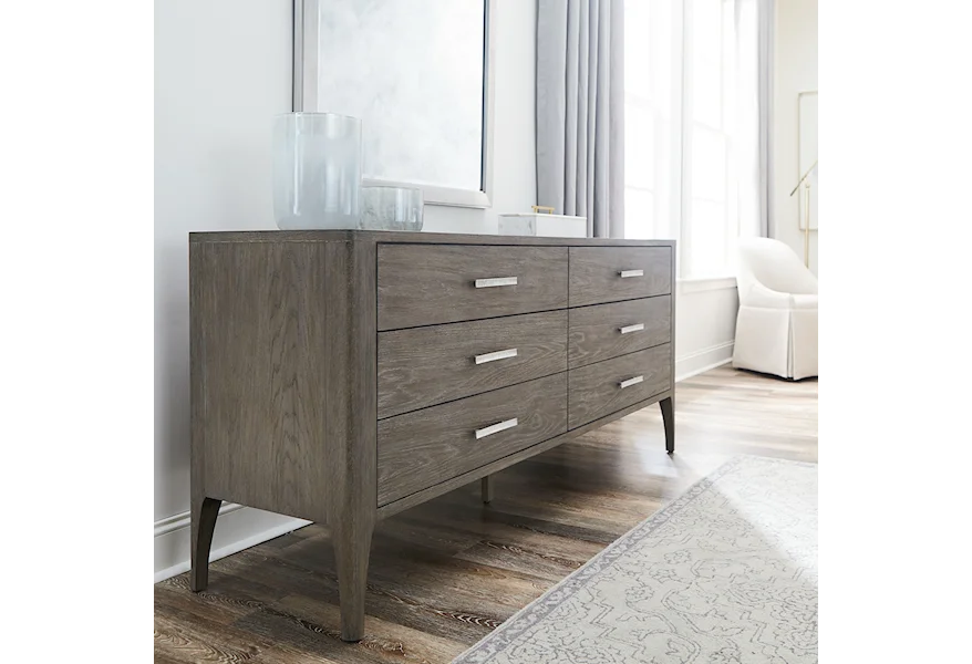 Modern - Astor and Rivoli Dresser by Bassett at Esprit Decor Home Furnishings